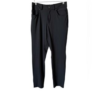 Gradual Black Stretch Pants Elastic Back Waistband NWT Size‎ S